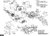 Bosch 0 601 557 003  Circular Hand Saw 220 V / Eu Spare Parts